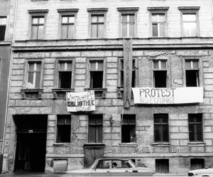Besetzung der Lottumstraße 10a am 13. Januar 1990