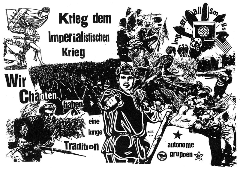 Revoluitonsromantik der Antifa (M) Göttingen von 1986