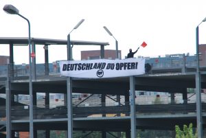 Antifaschistische Demonstration in Rostock-Lichtenhagen am 25.8.2012, Foto: AG Timur und sein Trupp 2012