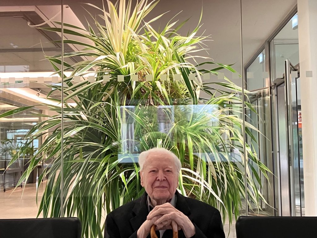 Gerhard Rühm (Foto: Carolin Naujocks/Deutschlandfunk)